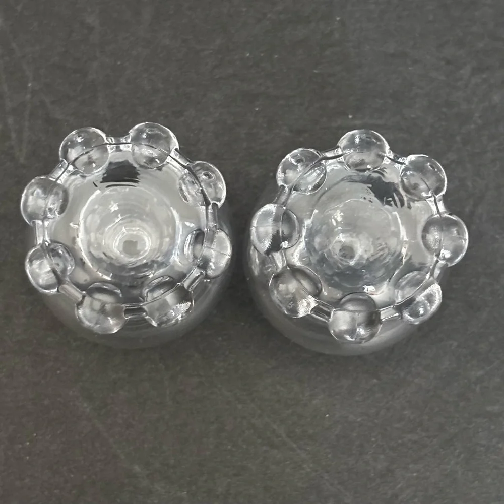 Imperial Glass Candlewick - Pair of Salt & Pepper Shakers